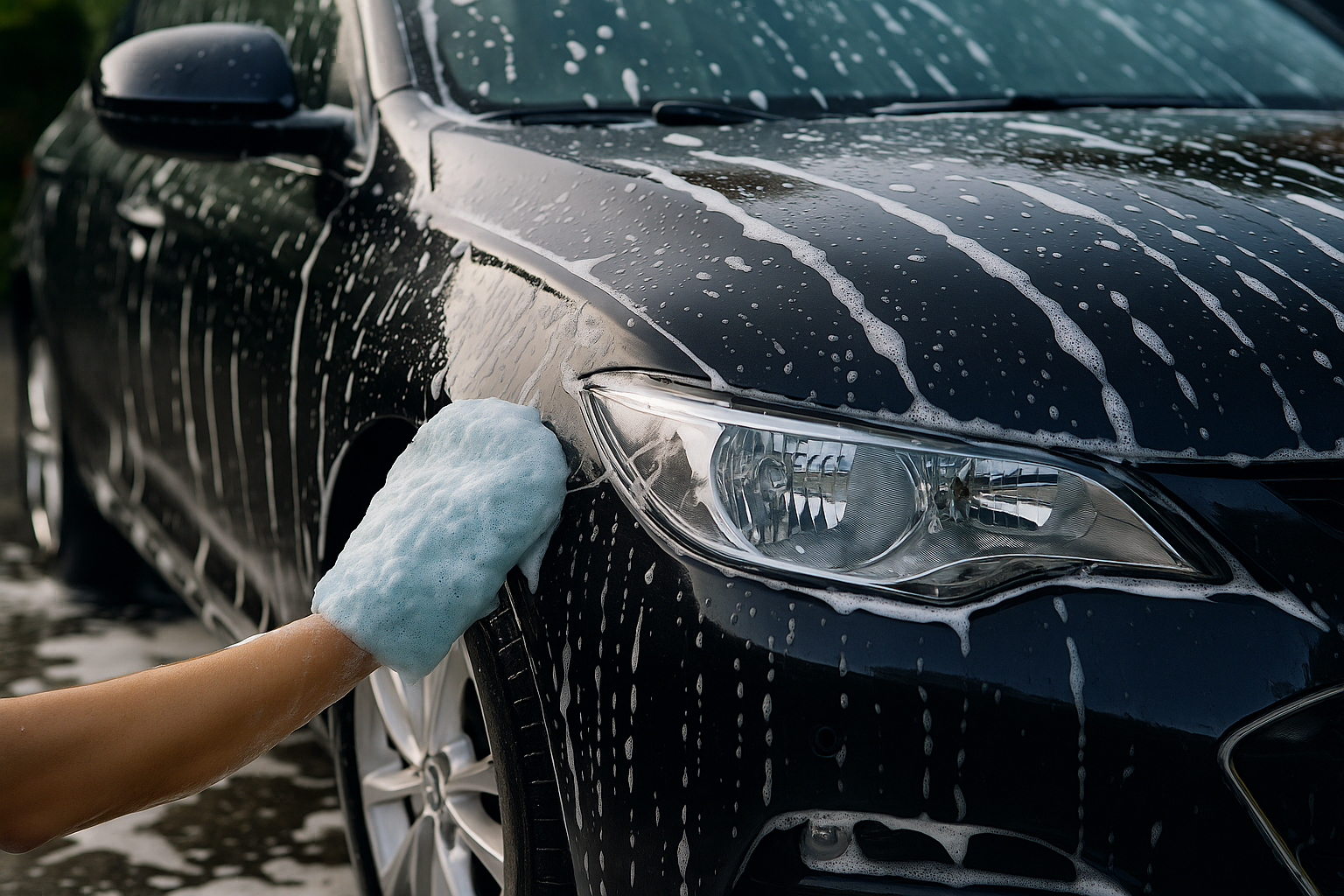 Comment bien laver sa voiture sans abîmer la peinture ?