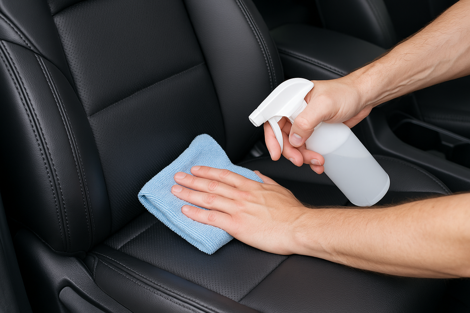 Nettoyage des sièges en cuir : les produits à éviter absolument